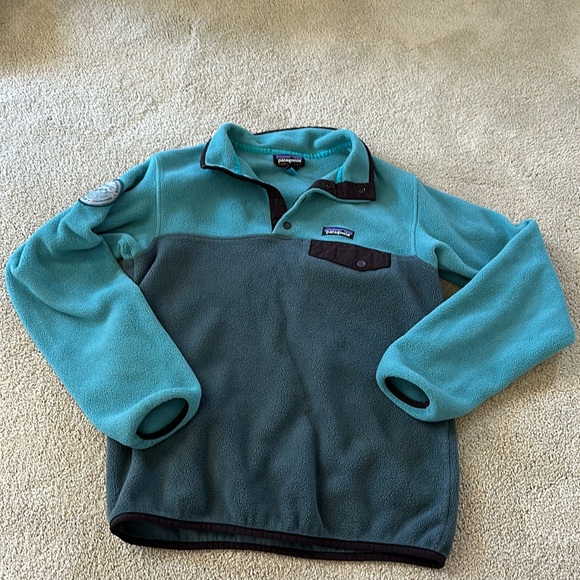 Patagonia Lightweight Synchilla Snap-T Conservation Alliance Fleece Sz Small - Picture 2 of 8